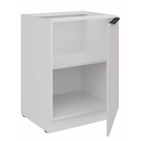 Szafka kuchenna dolna 60 cm kaszmir + biały CAROL 60 D 1F BB